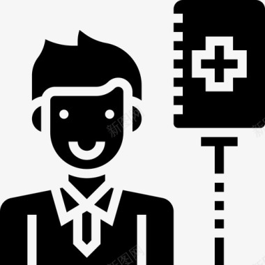 献血者献血32雕文图标图标