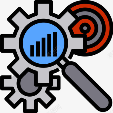 项目报价分析项目管理22线性颜色图标图标