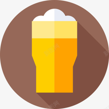 啤酒啤酒圣帕特里克第17天平淡图标图标