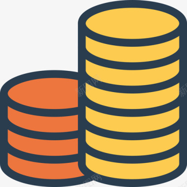 服务器服务器商务362线性颜色图标图标