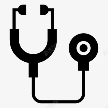 医疗保健和医学医疗器械听诊器医疗保健医疗工具图标图标