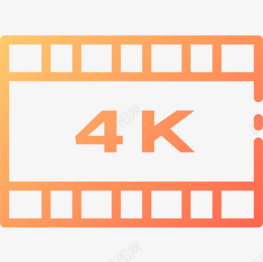 4K壁纸4k79电影院梯度图标图标