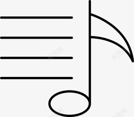 音乐旋律音乐播放列表图标图标