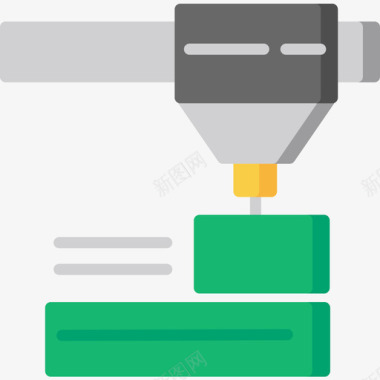 3D空间3d打印机平面师13平面图标图标