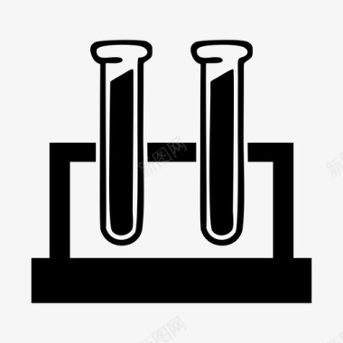 科学竞赛研究分析手绘图标图标