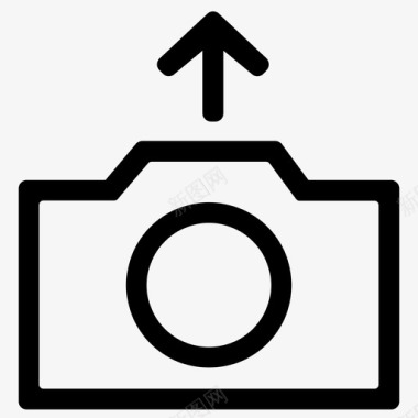 上传照片相机基本界面元素图标图标