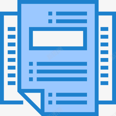 文档存档文档管理1蓝色图标图标