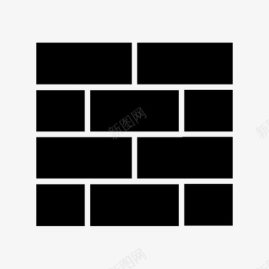 方块砖墙游戏图标图标