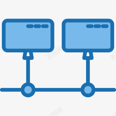 图标数据库网络网络和数据库23蓝色图标图标