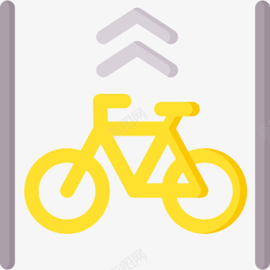 城市生活自行车城市生活30公寓图标图标