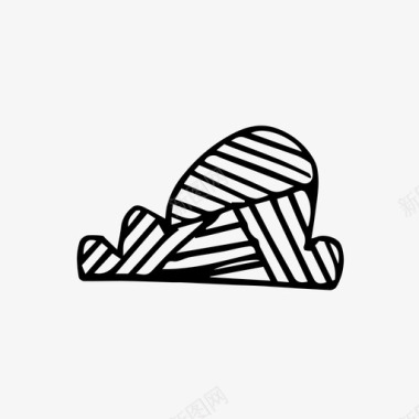 层云云积云雨云图标图标