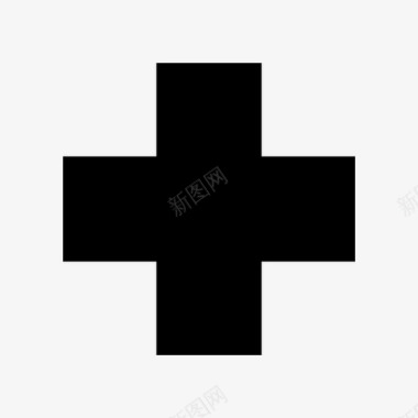 医疗保健红十字会医疗医院图标图标