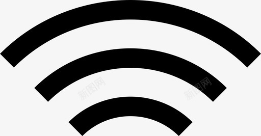 wifi全信号网络图标图标
