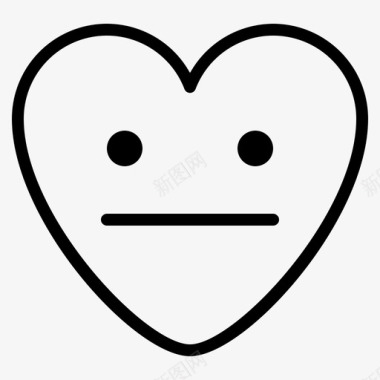 安静的表情自然的沉默的图标图标