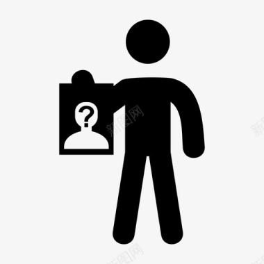 失踪迷路人图标图标