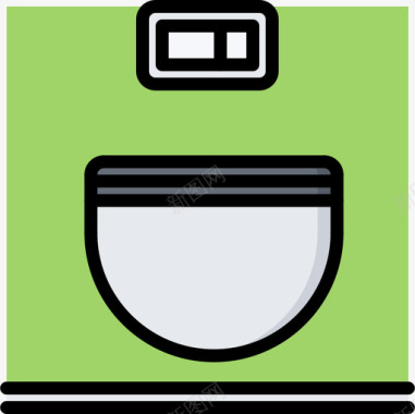 彩色水晶图标浴室浴室47彩色图标图标