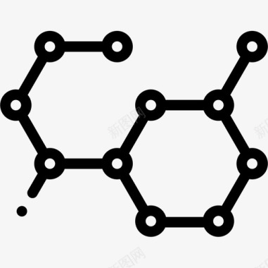 分子键分子生物工程13线性图标图标