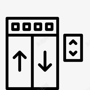 电梯维修电梯家具家居图标图标