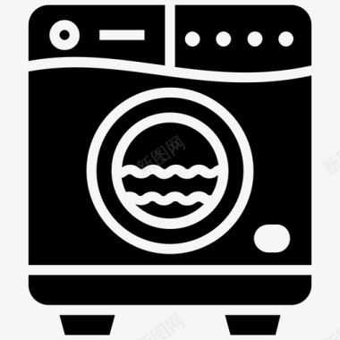 小红书应用图标全自动洗衣机自动洗衣机洗衣机图标图标