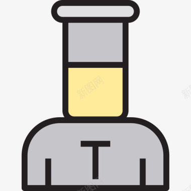 厨师厨师食物119原色图标图标