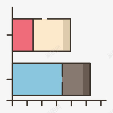 a4图条形图信息图4线颜色图标图标