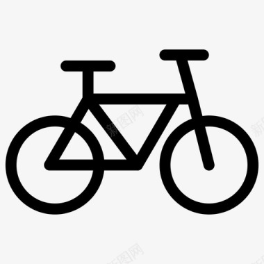 自行车踏板运输工具图标图标