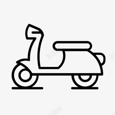 摩托车假日泰国图标图标