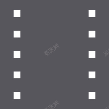 胶片带摄影和电影院1平面图标图标