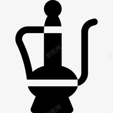 铁色浇水壶水壶排灯节5装满图标图标