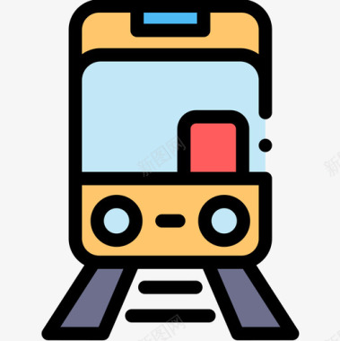 公共交通标识方向公共交通20线形颜色图标图标