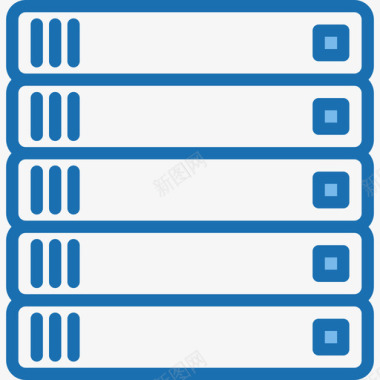 图标数据库备份网络和数据库23蓝色图标图标