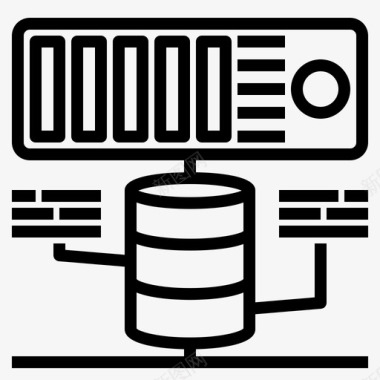 服务器服务器商务通信图标图标