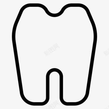 牙齿图标牙齿牙科牙医图标图标