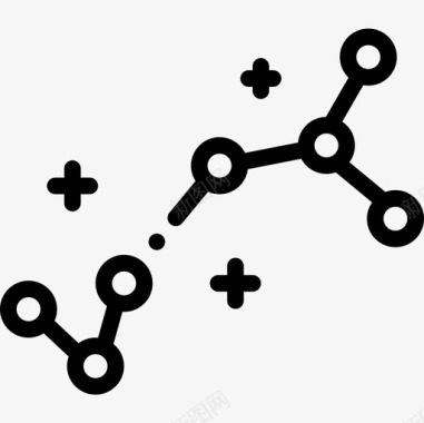 电商空间星座128空间直线图标图标