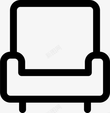 椅子家具家居内饰图标图标