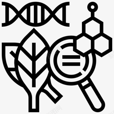 海底生物图片植物生物学dna图标图标