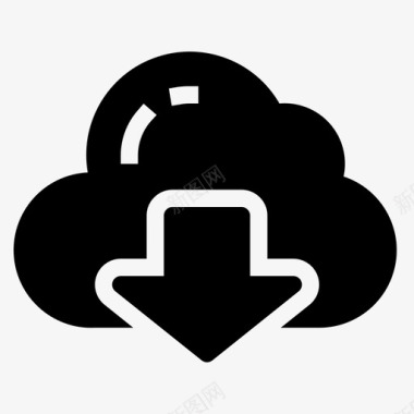 服务器云计算服务器图标图标