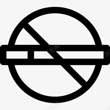 禁烟禁烟戒烟3直系图标图标
