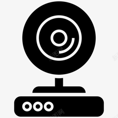 电脑摄像头网络摄像头技术电脑摄像头视频聊天图标图标