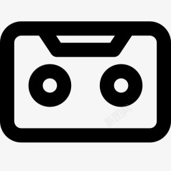 音频盒式磁带盒式磁带音频播放器多媒体图标高清图片