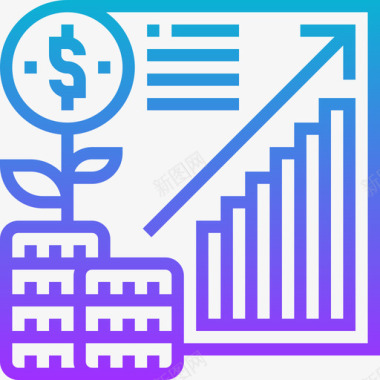 战略合作伙伴增长财务战略10梯度图标图标