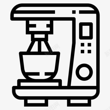 压力器搅打器烹饪62直系图标图标