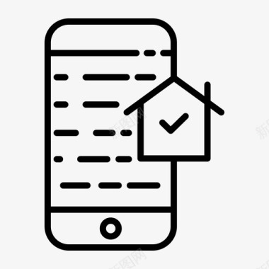 地产投标手机住宅电话图标图标