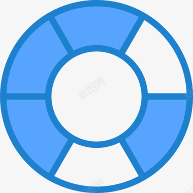 圆形图表图表3蓝色图标图标