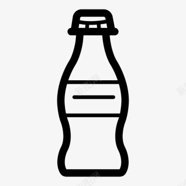 可乐瓶凉的喝的图标图标
