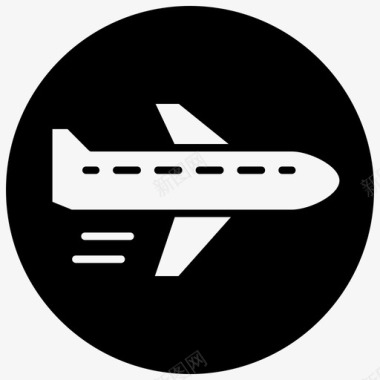 货运飞机航班图标图标