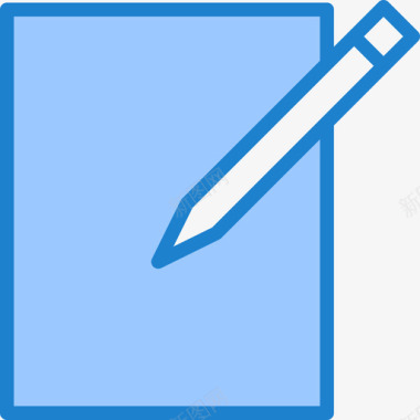 作家写作文案写作搜索引擎优化和在线营销19蓝色图标图标