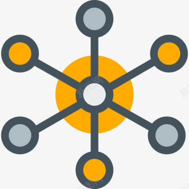 手机标识molecule图标