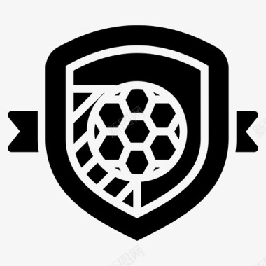 足球俱乐部徽章足球俱乐部标志体育字形标集图标图标