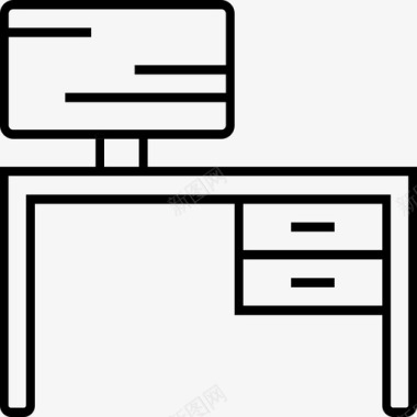 家具和家居桌子家具家居生活图标图标